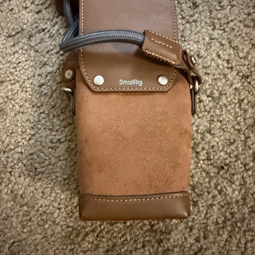 SmallRig Brown Leather Camera Case for Fujifilm X100V with Rope Neck Strap